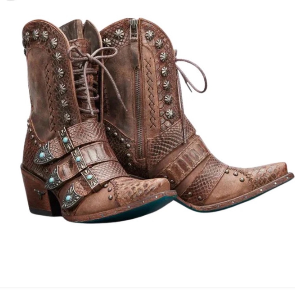 Lane LB0489B Showdown Bootie Brownbelly